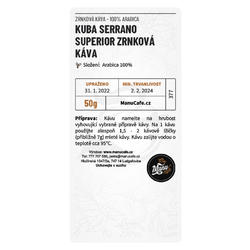 Etiketa Manu cafe - 1 ks