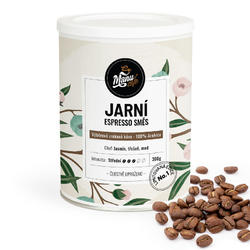 JARNÍ ESPRESSO SMĚS  - dárková dóza 300 g