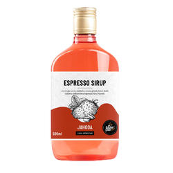 Espresso sirup Jahoda - 500 ml
