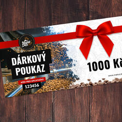 Dárkový poukaz na 1000 CZK