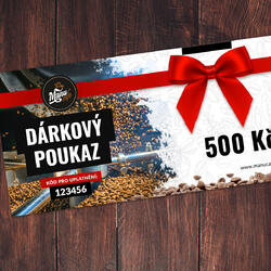 Dárkový poukaz na 500 CZK