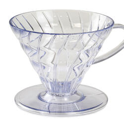 Hario Dripper V60-02 čirý plastový