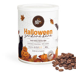 Halloween zrnková káva - dárková dóza 300 g