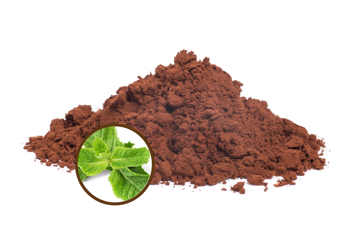 Horká čokoláda v prášku 42% BIO - Mint, 50g