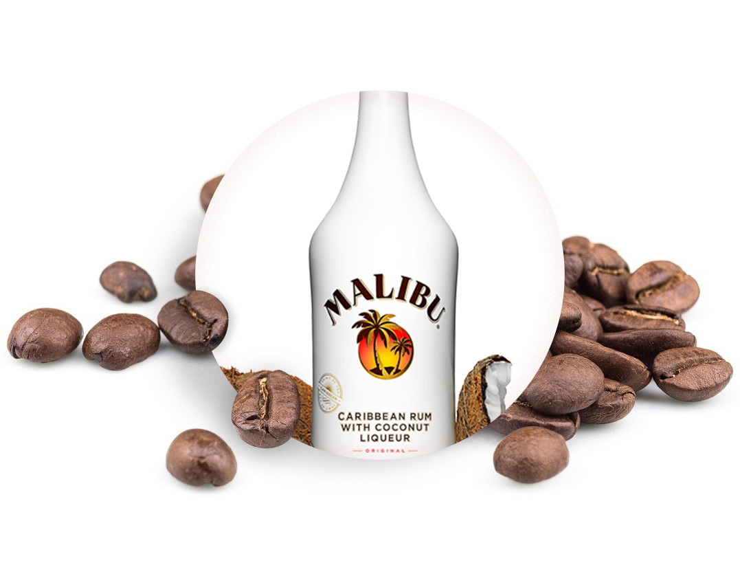 Malibu - zrnková káva, 50g