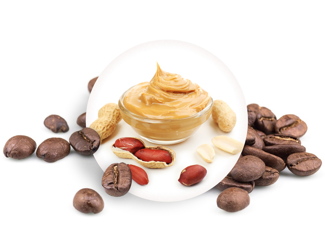 Arašídové máslo - zrnková káva, 50g