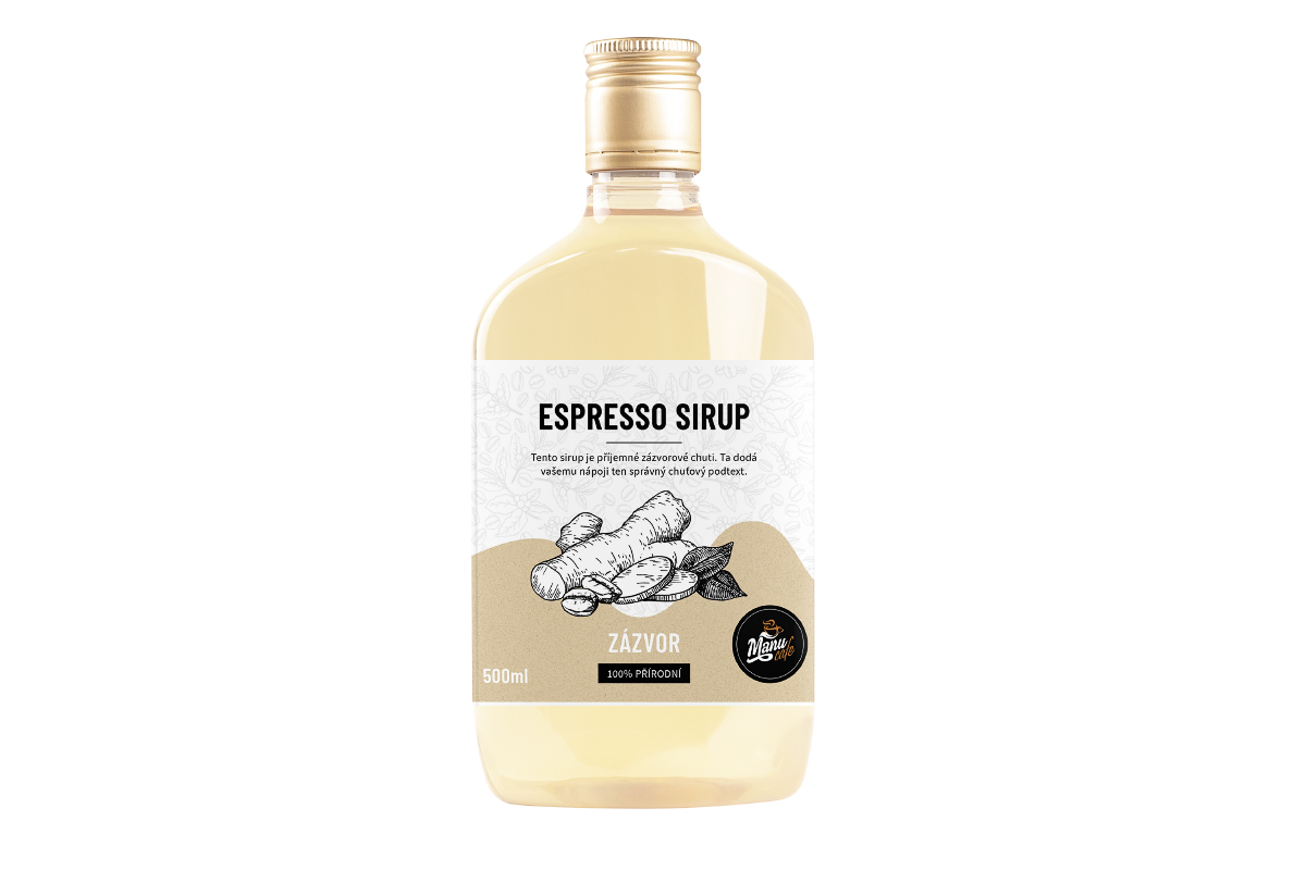 Espresso sirup Zázvor - 500 ml