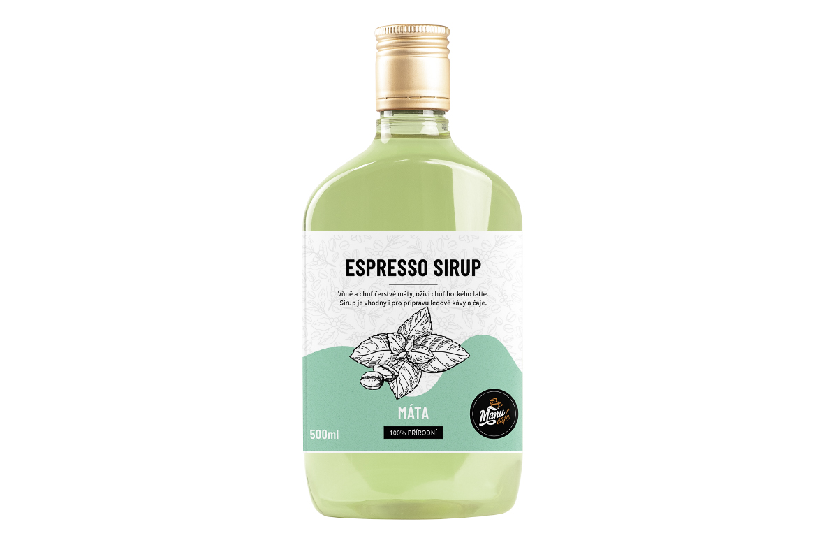 Espresso sirup Máta - 500 ml