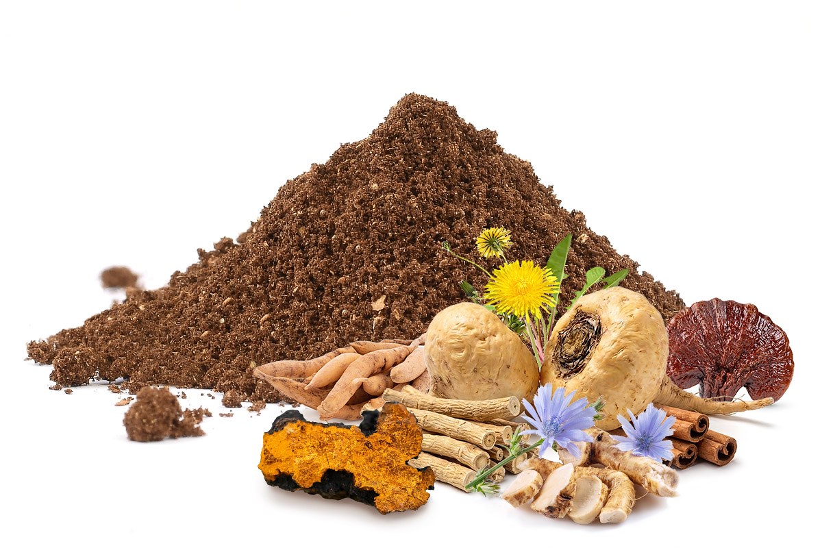 Adaptogenní káva s čekankou - pouze mletá, 50g