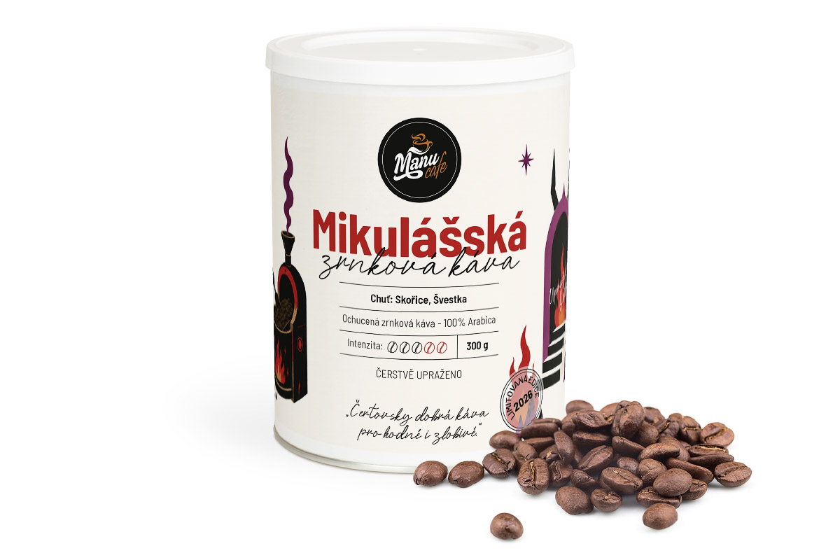 Mikulášská káva - dárková dóza 300 g